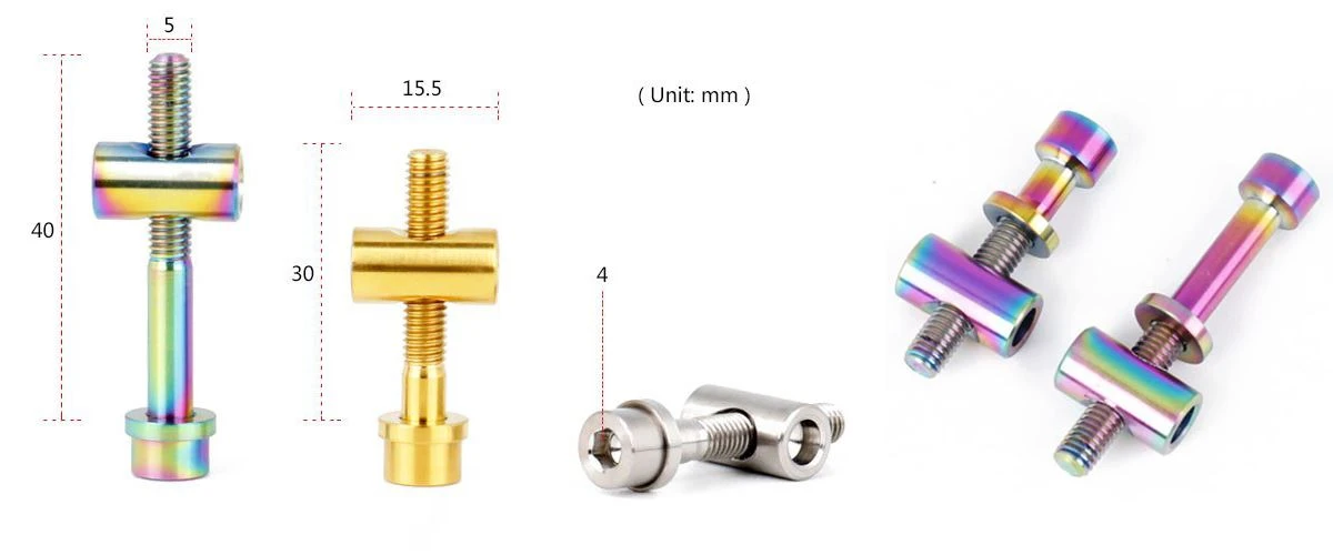 titanium bolt MTB
