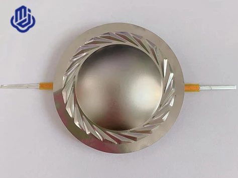 34,4 mm titāna diafragmas balss spole